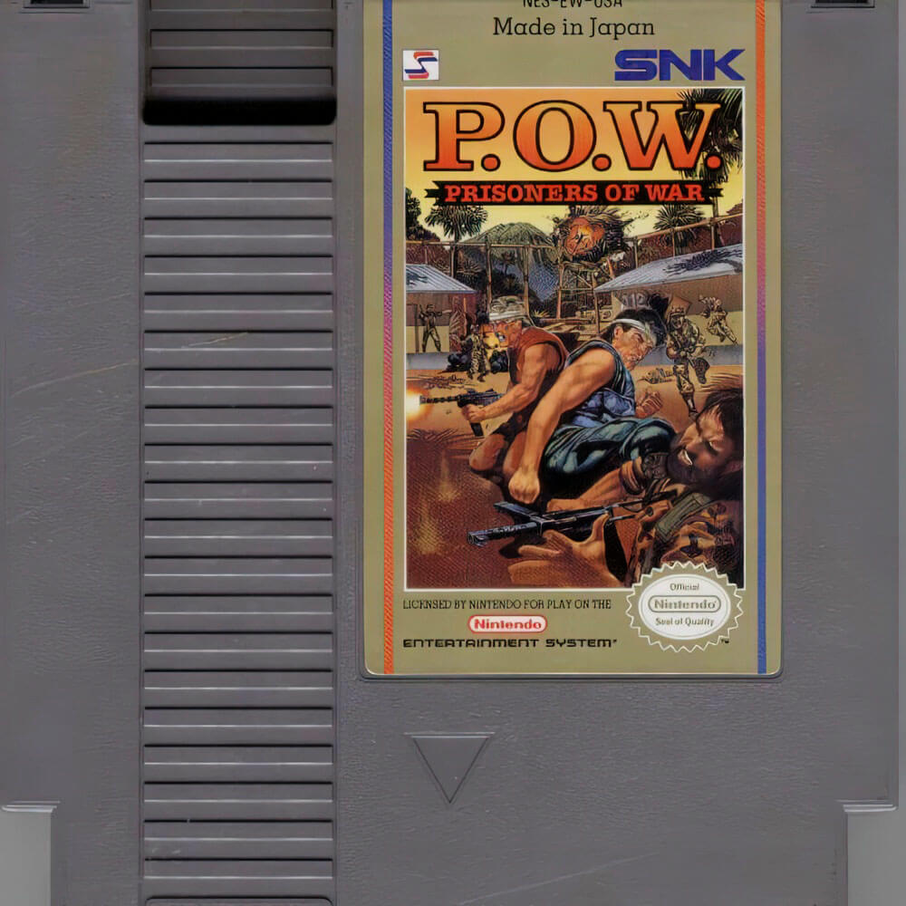 Лицензионный картридж P.O.W. - Prisoners of War для NES